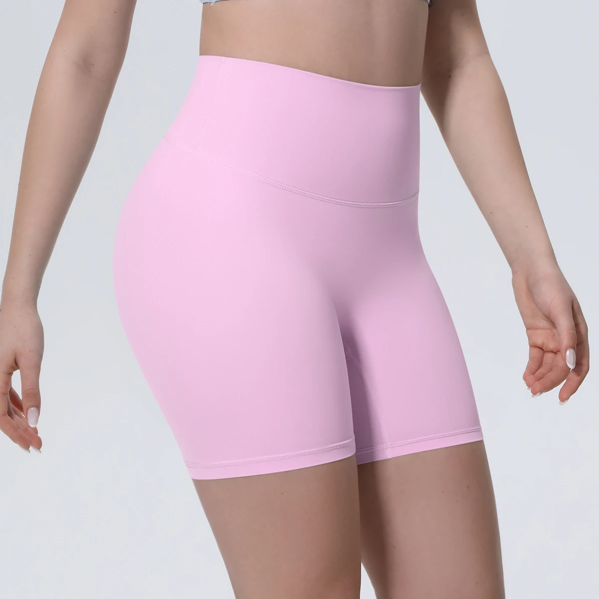 High-Waist Biker Shorts