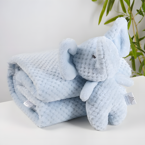 Cartoon Flannel Baby Blanket