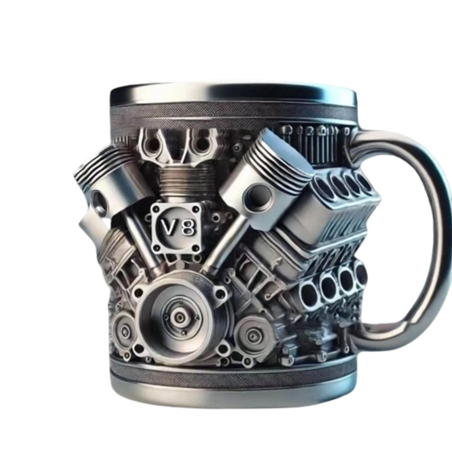 Engine-Shaped Coffee Mug