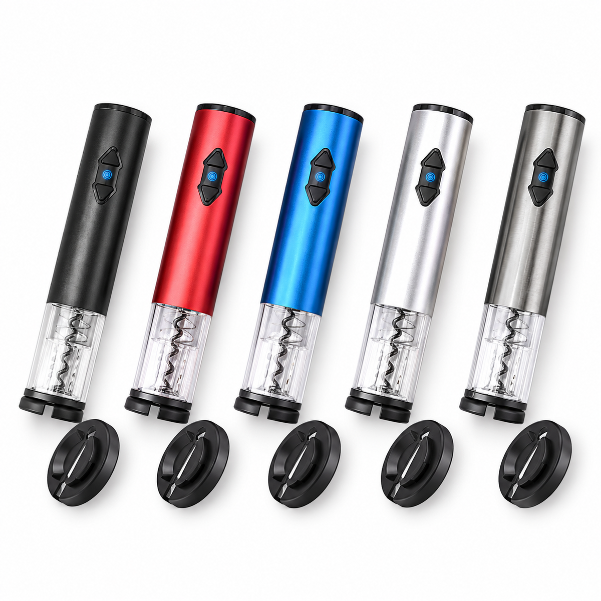 Push-Button Electric Wine Corkscrew