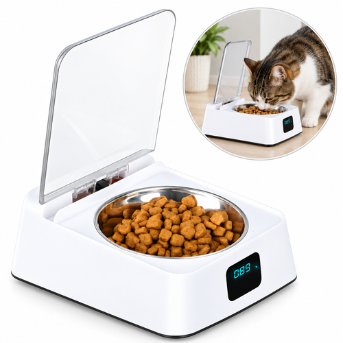 Sensor Lid Pet Food Bowl