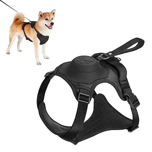 Hundsele och automatiskt infällbart koppelkit