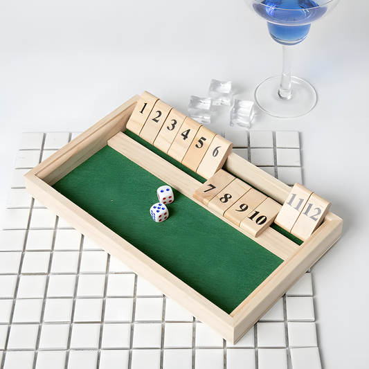 Wooden Number Drinking Game