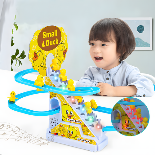 Automatic Stair-Climbing Duck Track