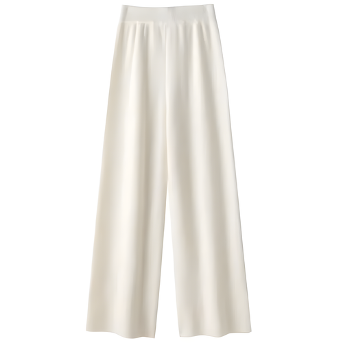 Wool Wide-Leg Pants