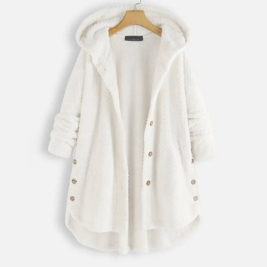 Hooded Fleece Cardigan