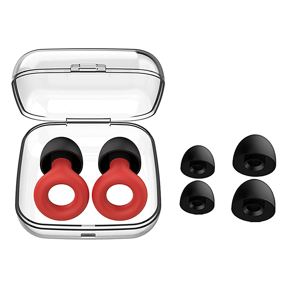 Noise-Reducing Earplugs with Case