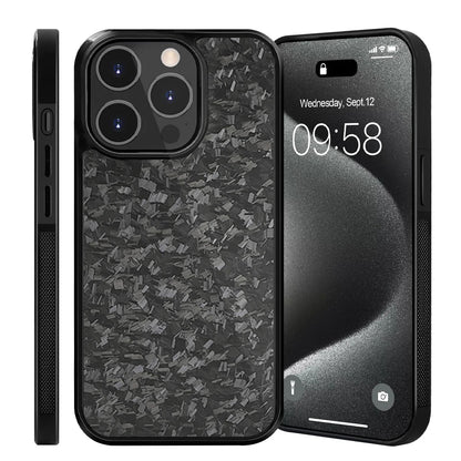 Smidd kolfiber TPU-telefonskal