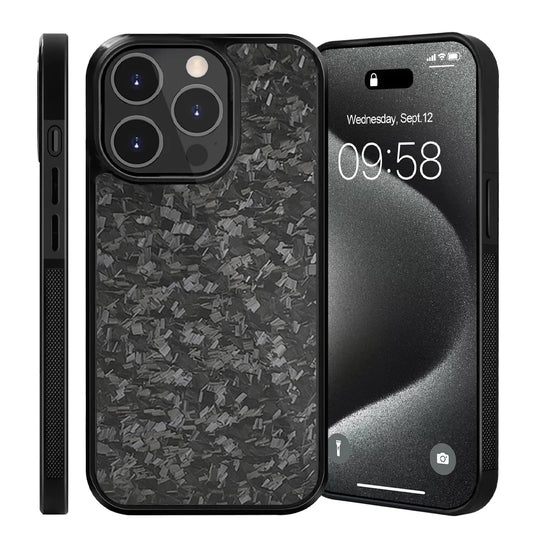 Smidd kolfiber TPU-telefonskal