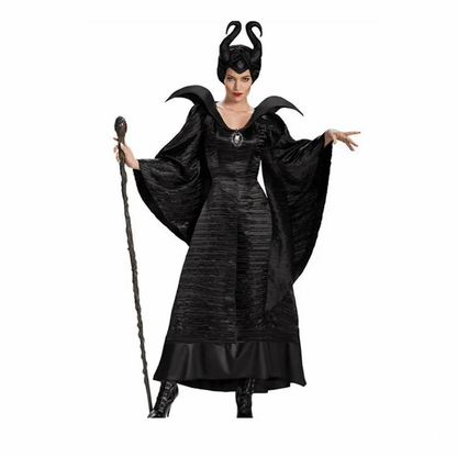 Horned Black Witch Costume
