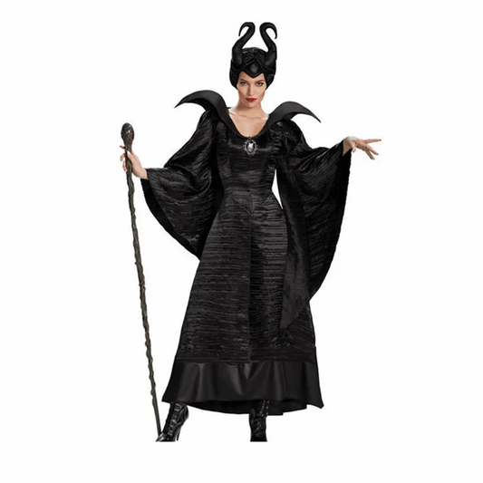 Horned Black Witch Costume