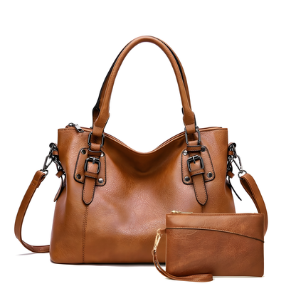Structured Tote and Crossbody Bag