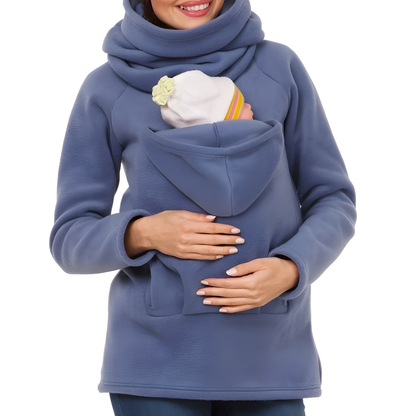 Kangaroo Pocket Maternity Hoodie