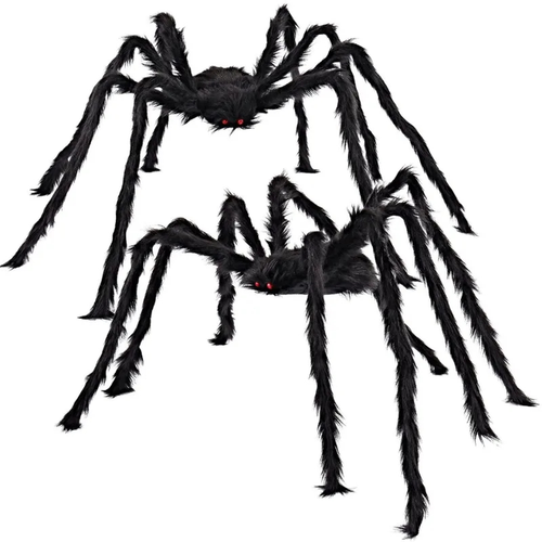 Giant Plush Spider Decoration