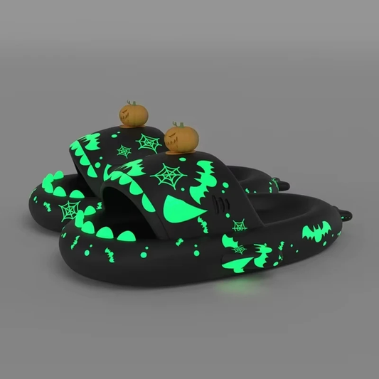 Glow-in-the-Dark Shark Slippers
