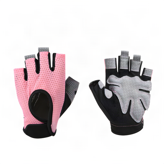 Padded Half-Finger Workout Gloves