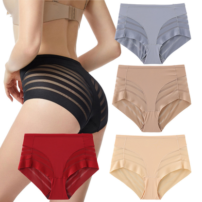 Tummy-Control Mesh Briefs