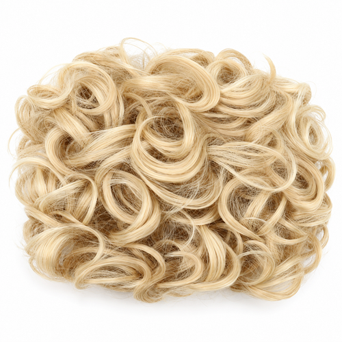 Curly Comb-In Bun Hairpiece