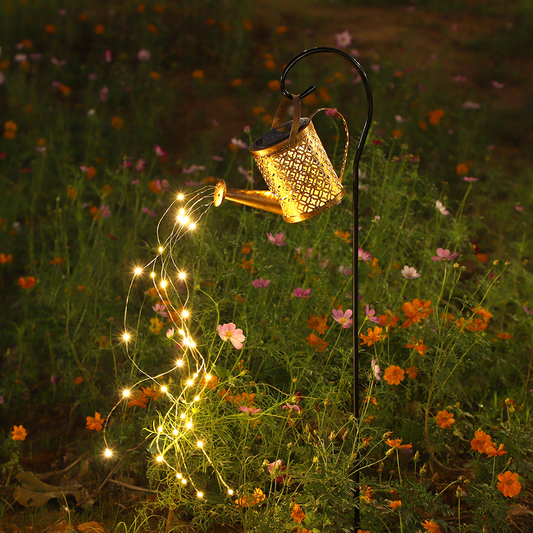 Solar Watering Can Garden Light