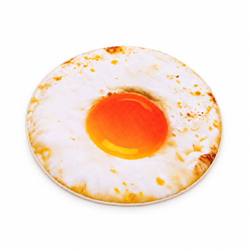 Food-Shaped Plush Pet Mat