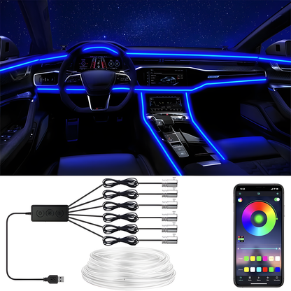 RGB Car Fiber-Optic Light Kit