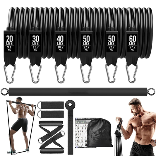 Eleven Piece Resistance Band Set