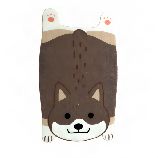 Dog-Shaped PVC Door Mat