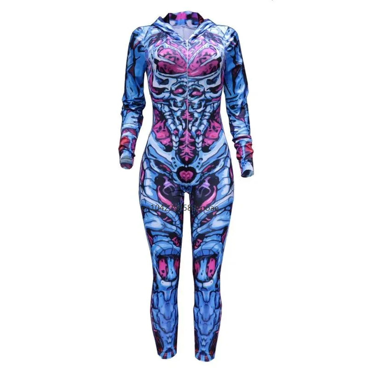 Colorful Skeleton Bodysuit