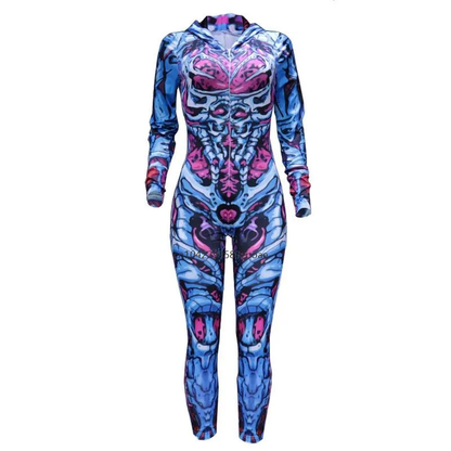 Colorful Skeleton Bodysuit