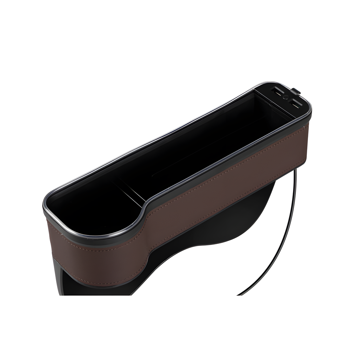 Car Seat Gap Organizer with USB Light