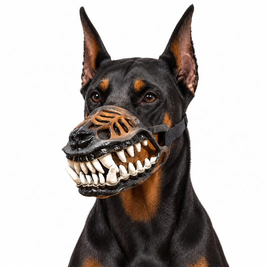 Fanged Dog Costume Muzzle