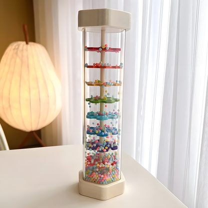 Wooden Rain Sound Tube
