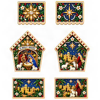 Diamond Painting Wooden House Kit