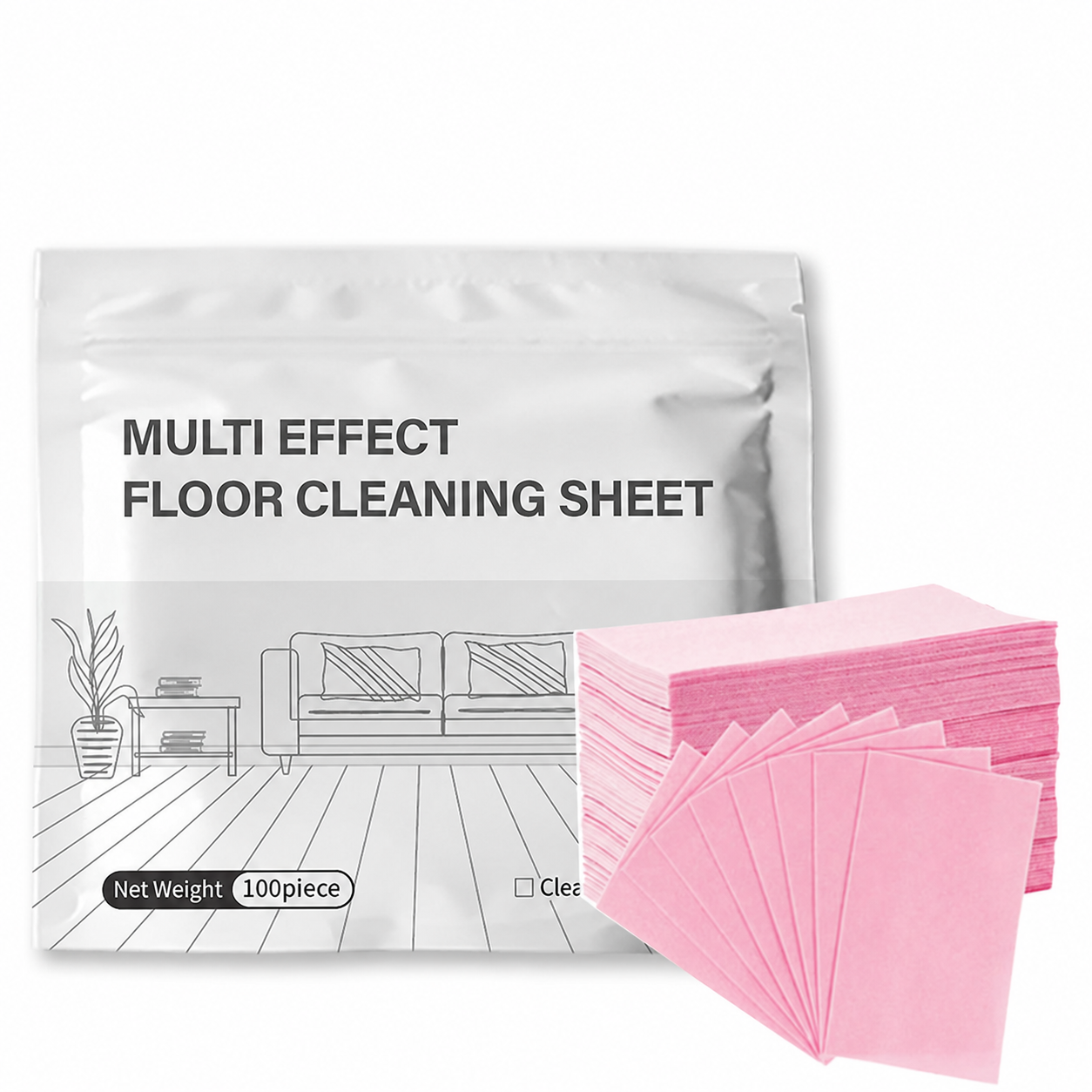 Concentrated Floor Cleaning Sheets
