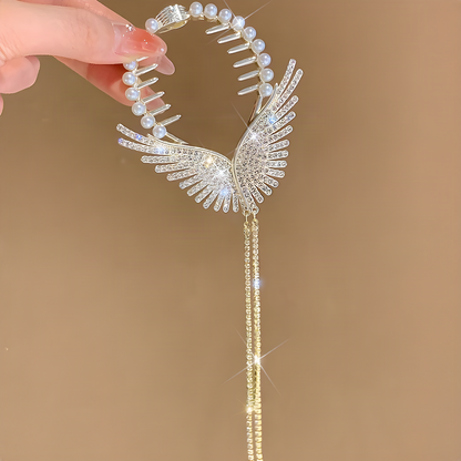 Decorative Hinged Ponytail Hair Clips