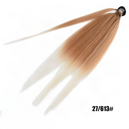 Synthetic Braidable Ponytail Extensions