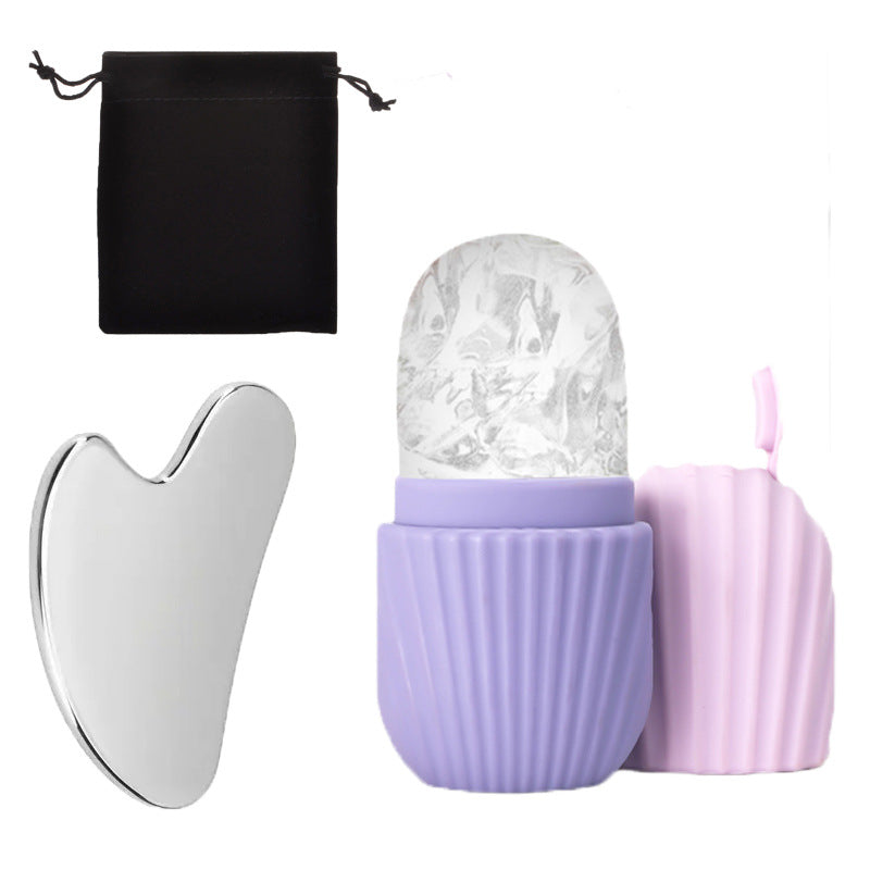 Silicone Ice Grid Scraping Plate