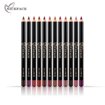 NICEFACE Nude Matte Waterproof läppenna