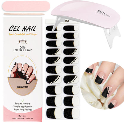 Gelnagelfolie med UV-lampa