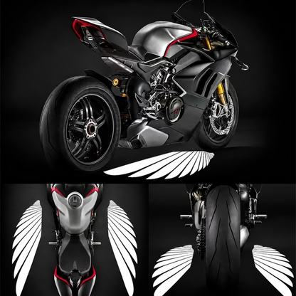 Motorcycle Angel Wing Projector Lights (2-Pack)