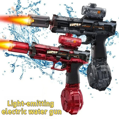 Glödande LED-vattenpistol