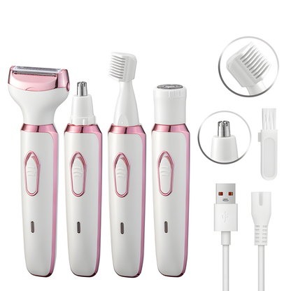 4-in-1 Women's Body Shaver