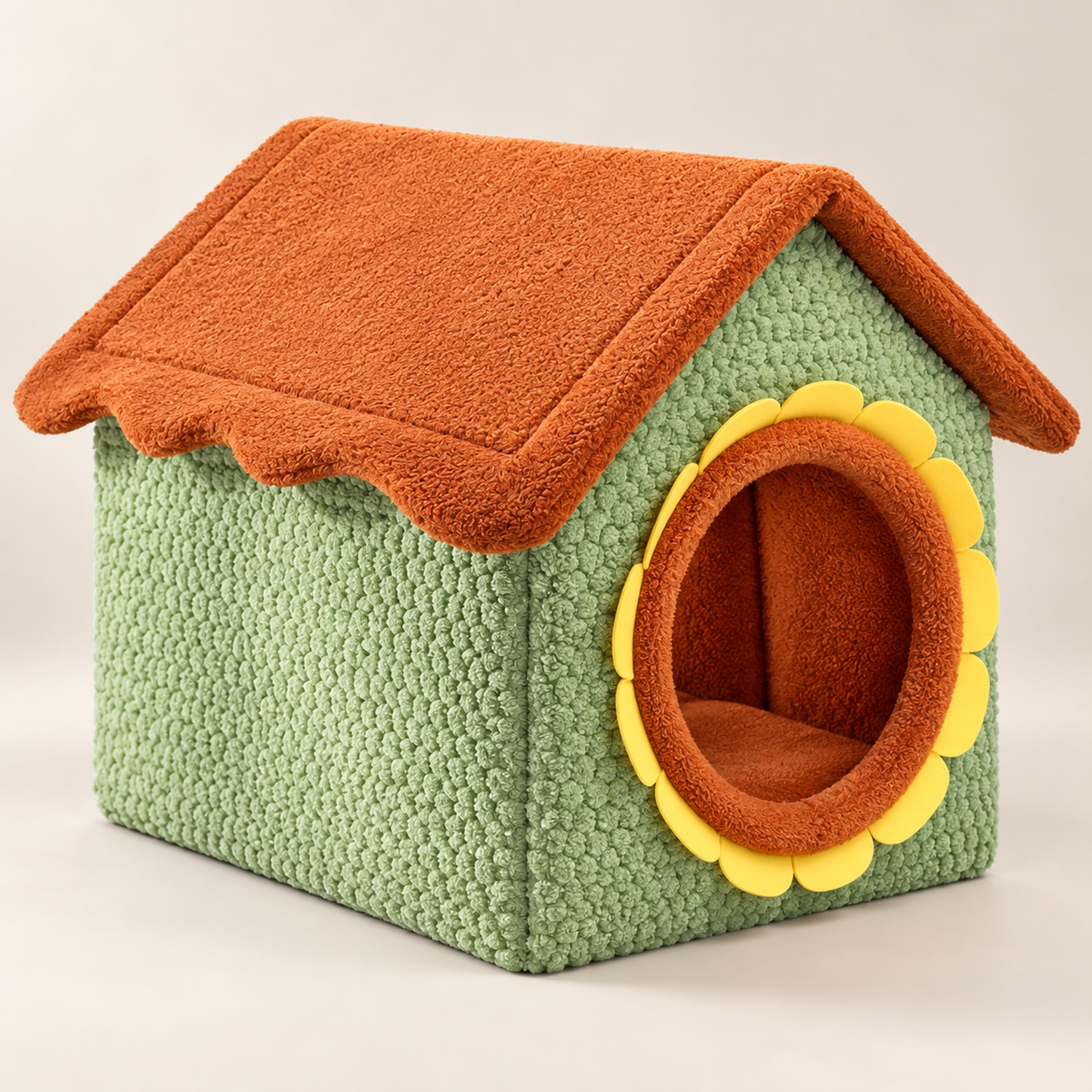 Felt Cat House Bed