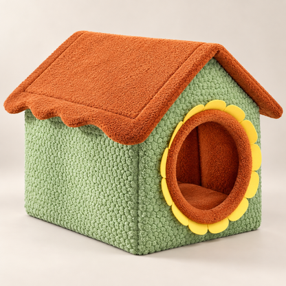 Felt Cat House Bed