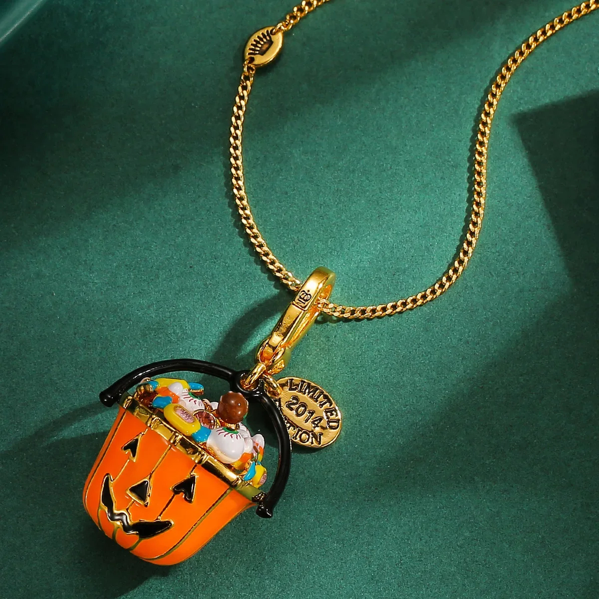 Pumpkin Pendant Necklace