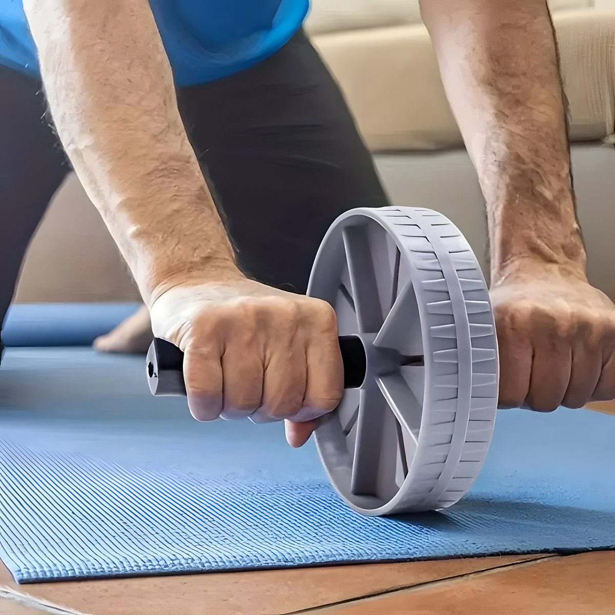Silent Abdominal Wheel