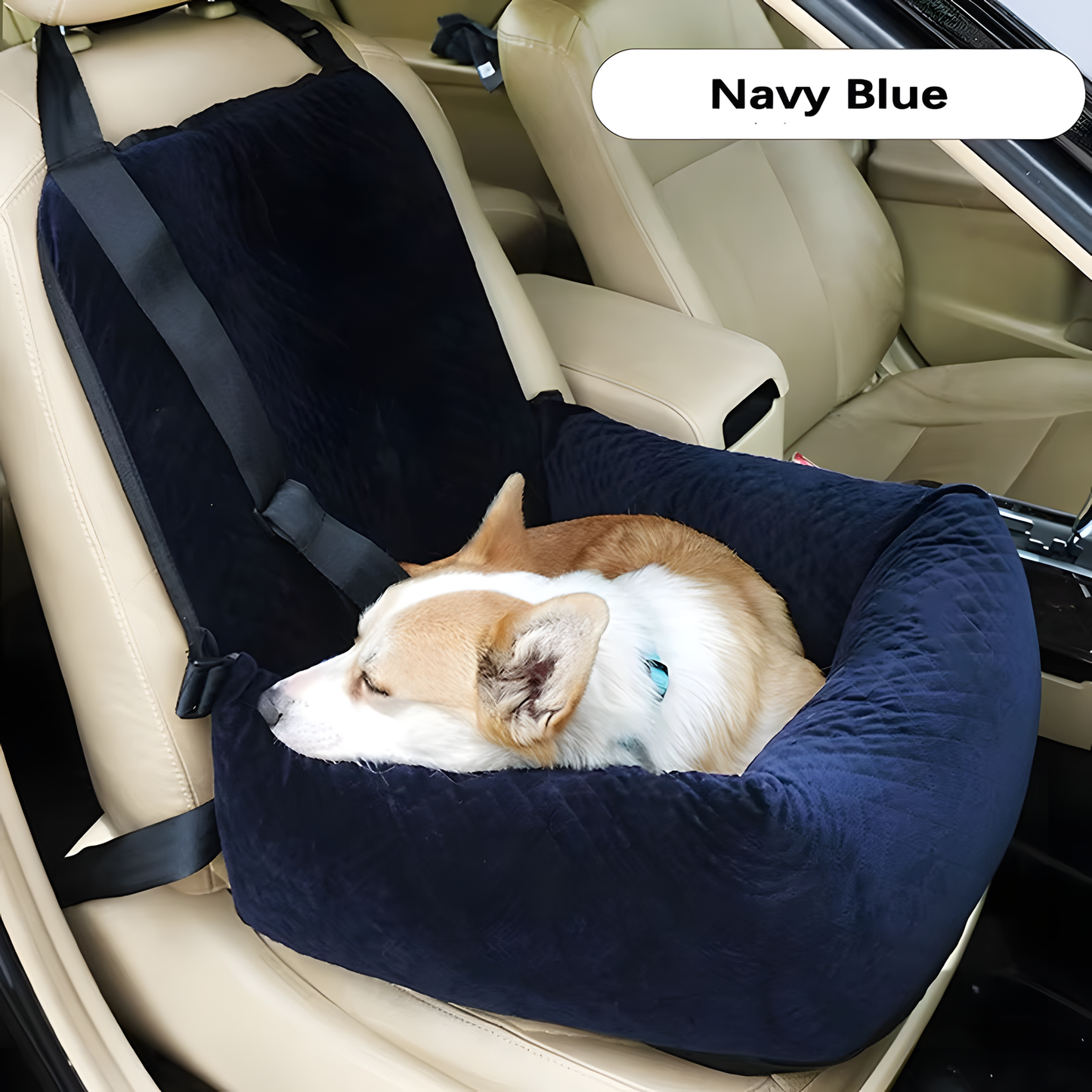 Removable Dog Car Seat Bed