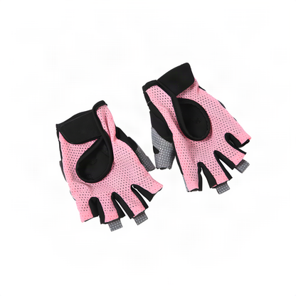 Padded Half-Finger Workout Gloves