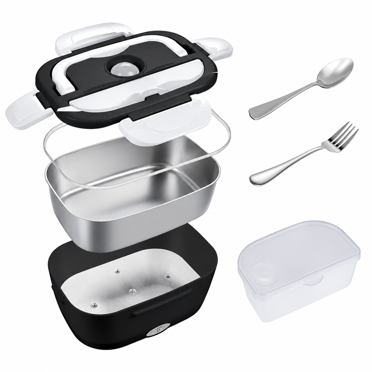 Electric Heated Lunch Box with Carry Bag