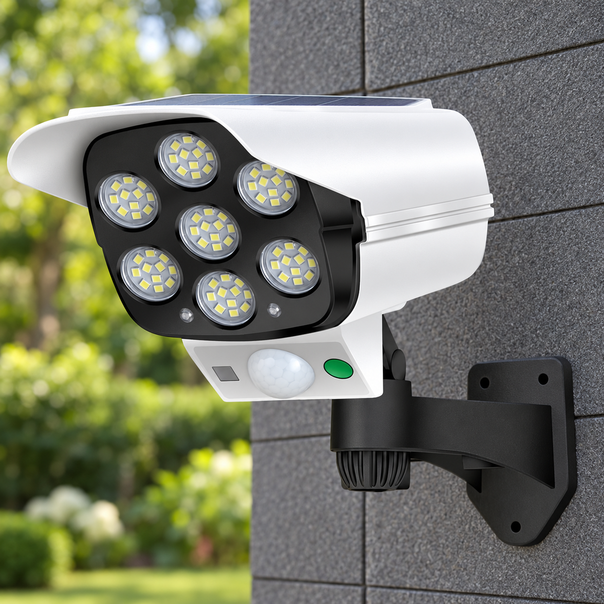 Solar Motion Light with Dummy Camera Housing